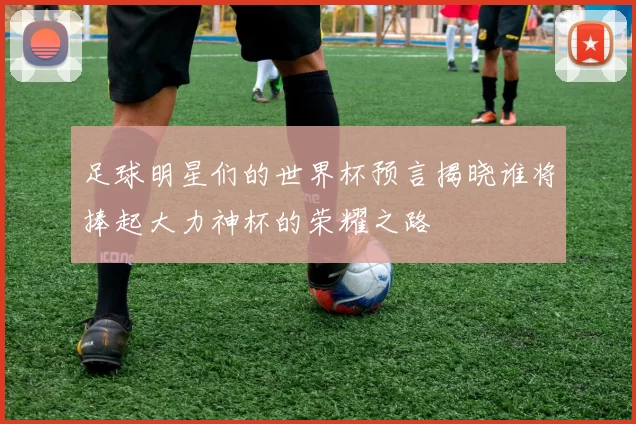 足球明星们的世界杯预言揭晓谁将捧起大力神杯的荣耀之路