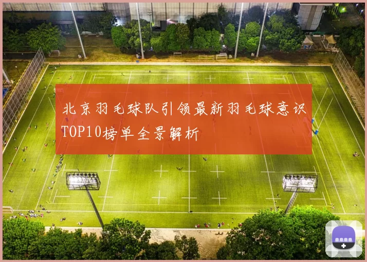 北京羽毛球队引领最新羽毛球意识TOP10榜单全景解析